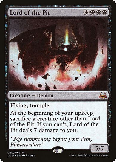 Lord of the Pit [Duel Decks: Anthology]