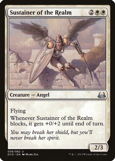 Sustainer of the Realm [Duel Decks: Anthology]