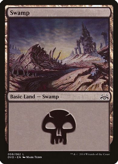 Swamp (Divine vs. Demonic) (59) [Duel Decks: Anthology]