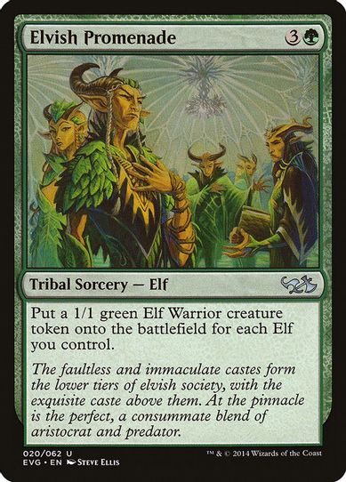 Elvish Promenade [Duel Decks: Anthology]