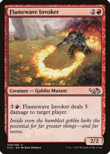 Flamewave Invoker (Elves vs. Goblins) [Duel Decks: Anthology]