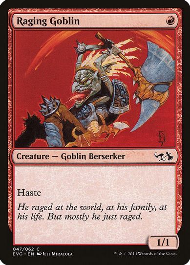 Raging Goblin [Duel Decks: Anthology]