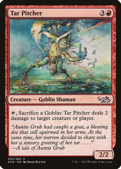 Tar Pitcher [Duel Decks: Anthology]