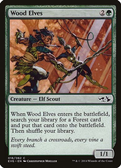 Wood Elves [Duel Decks: Anthology]