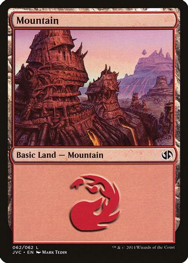 Mountain (Jace vs Chandra) (62) [Duel Decks: Anthology]