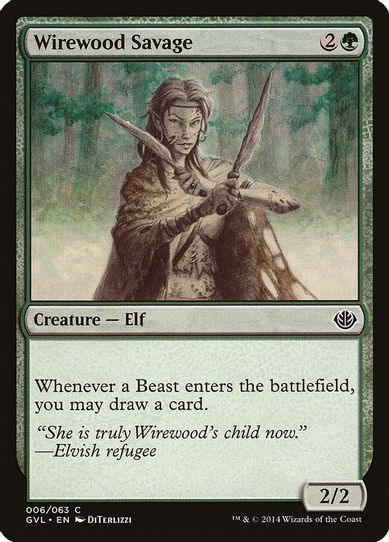 Wirewood Savage [Duel Decks: Anthology]