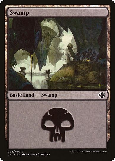 Swamp (Garruk vs Liliana) (62) [Duel Decks: Anthology]