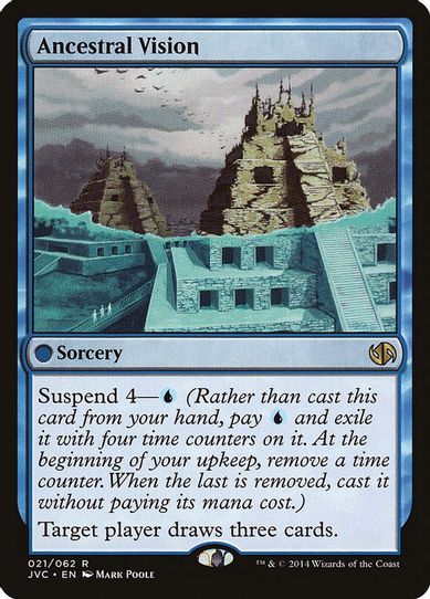 Ancestral Vision [Duel Decks: Anthology]