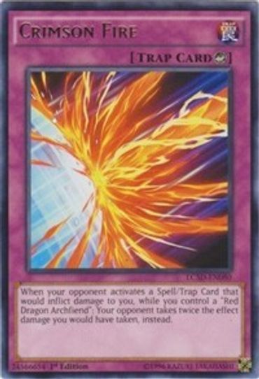 Crimson Fire (LC5D-EN080) [Legendary Collection 5D's]