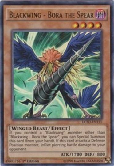 Blackwing - Bora the Spear (LC5D-EN111) [Legendary Collection 5D's]