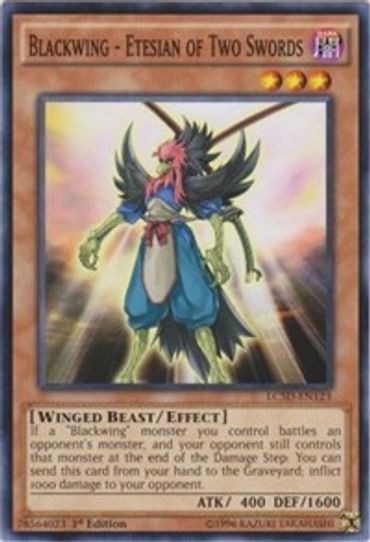 Blackwing - Etesian of Two Swords (LC5D-EN123) [Legendary Collection 5D's]