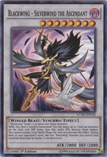 Blackwing - Silverwind the Ascendant (LC5D-EN134) [Legendary Collection 5D's]
