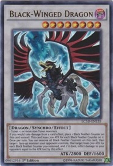 Black-Winged Dragon (LC5D-EN135) [Legendary Collection 5D's]