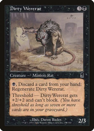Dirty Wererat (130) [Odyssey]