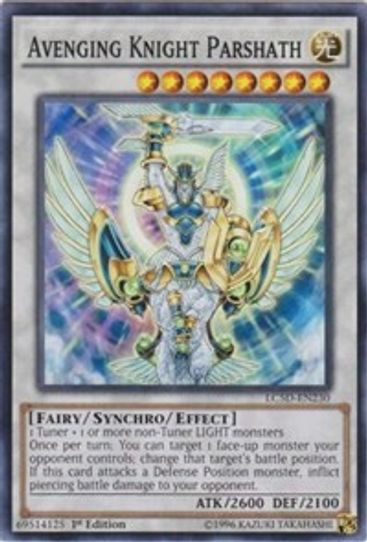 Avenging Knight Parshath (LC5D-EN230) [Legendary Collection 5D's]