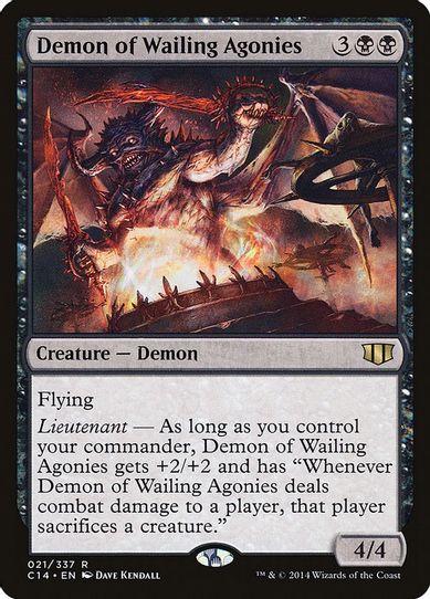 Demon of Wailing Agonies (21) [Commander 2014]