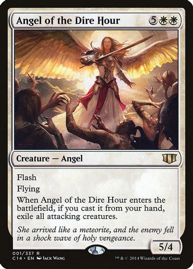 Angel of the Dire Hour (1) [Commander 2014]