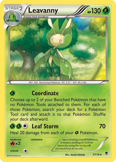 Leavanny (7/119) [XY: Phantom Forces]