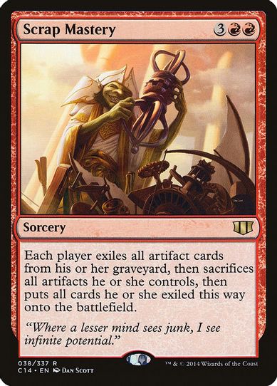 Scrap Mastery (38) [Commander 2014]
