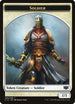 Soldier // Spirit Double-sided Token [Commander 2014]