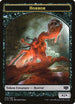 Horror // Zombie (Black) Double-sided Token [Commander 2014]