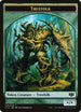 Treefolk // Wolf Double-sided Token [Commander 2014]