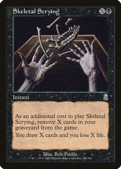 Skeletal Scrying (161) [Odyssey]