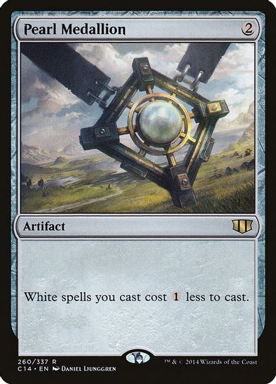 Pearl Medallion (260) [Commander 2014]