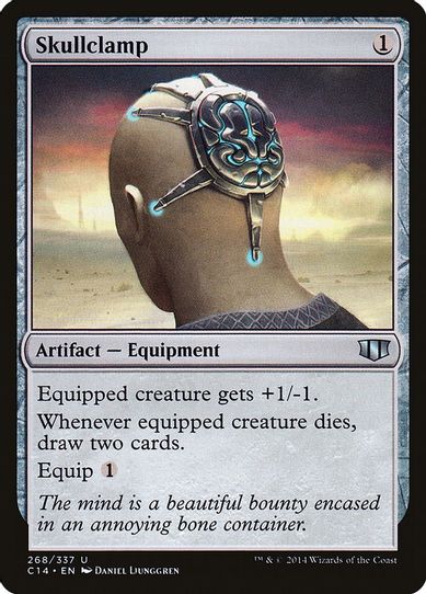 Skullclamp (268) [Commander 2014]