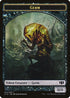 GermZombie (Black) Double-sided Token [Commander 2014]
