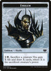 Emblem - Ob Nixilis of the Black OathZombie Token (35) [Commander 2014]