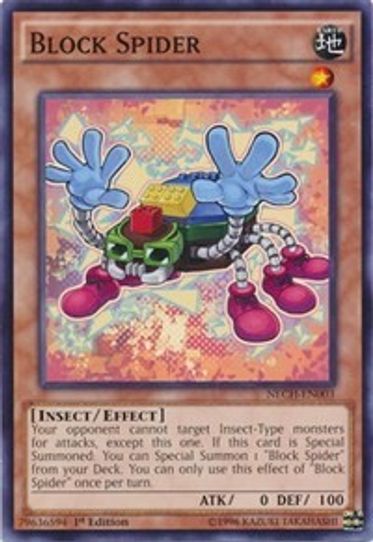 Block Spider (NECH-EN003) [The New Challengers]