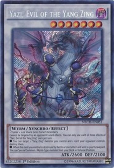 Yazi, Evil of the Yang Zing (NECH-EN051) [The New Challengers]