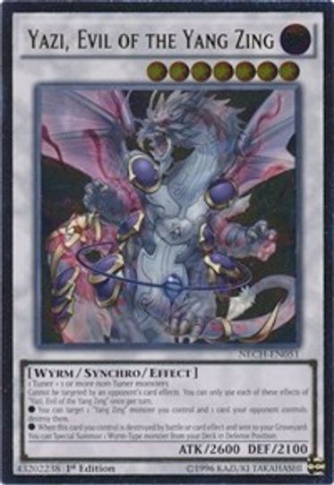 Yazi, Evil of the Yang Zing (NECH-EN051) [The New Challengers]