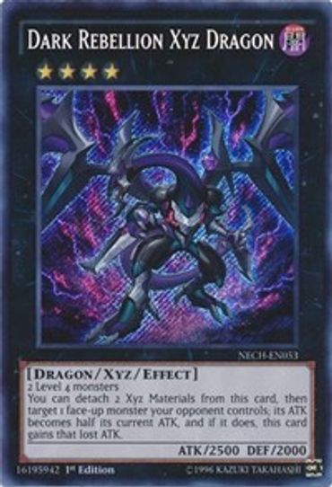 Dark Rebellion Xyz Dragon (NECH-EN053) [The New Challengers]