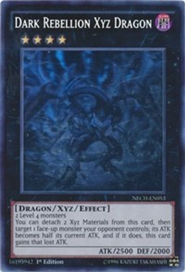 Dark Rebellion Xyz Dragon (Ghost Rare) (NECH-EN053) [The New Challengers]