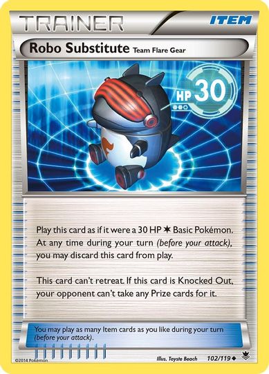 Robo Substitute (102/119) [XY: Phantom Forces]