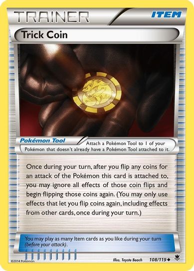 Trick Coin (108/119) [XY: Phantom Forces]