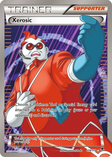 Xerosic ( Full Art) (119/119) [XY: Phantom Forces]