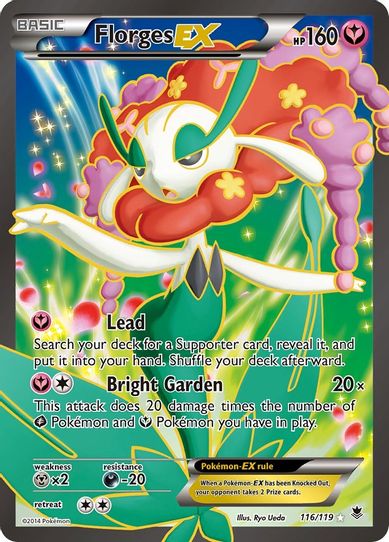 Florges EX ( Full Art) (116/119) [XY: Phantom Forces]