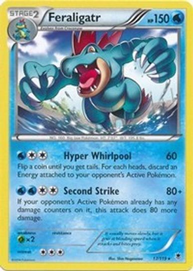 Feraligatr (XY Phantom Forces) (17/203) [Deck Exclusives]