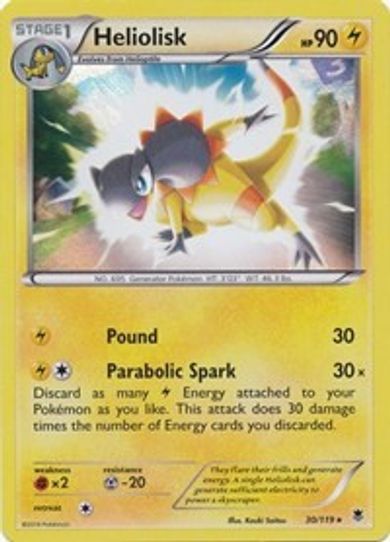 Heliolisk (XY Phantom Forces) (30/203) [Deck Exclusives]