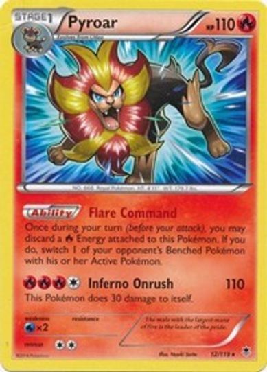 Pyroar (XY Phantom Forces) (12/203) [Deck Exclusives]