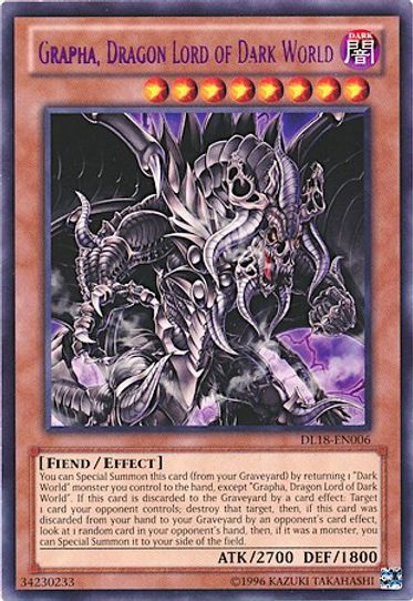Grapha, Dragon Lord of Dark World (Purple) (DL18-EN006) [Duelist League Promo]