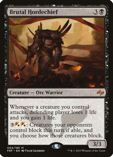 Brutal Hordechief (64) [Fate Reforged]