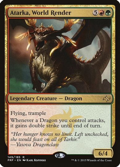Atarka, World Render (149) [Fate Reforged]
