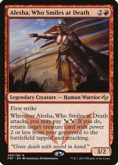Alesha, Who Smiles at Death (90) [Fate Reforged]