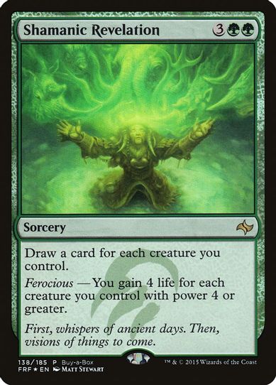 Shamanic Revelation (138) [Buy-A-Box Promos]