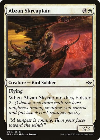 Abzan Skycaptain (4) [Fate Reforged]