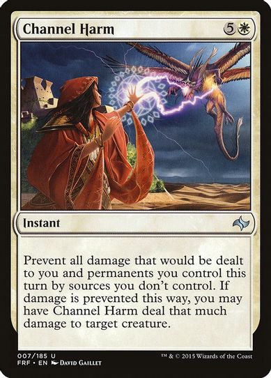 Channel Harm (7) [Fate Reforged]